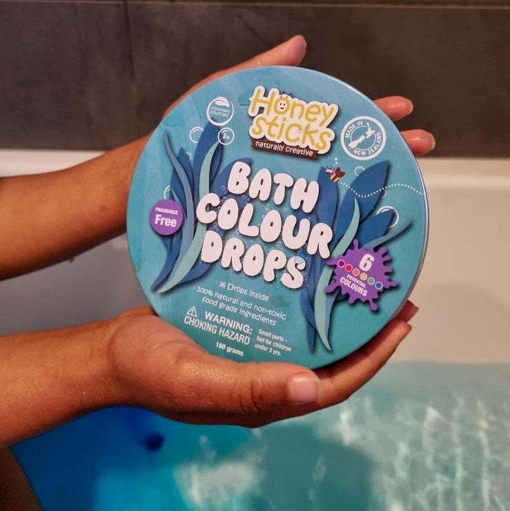 Honeysticks Bath Drops, Bath Colour Drops