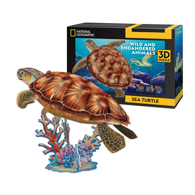 3D National Geographic Sea Turtle Puzzle – School Fundraising Shop NZ