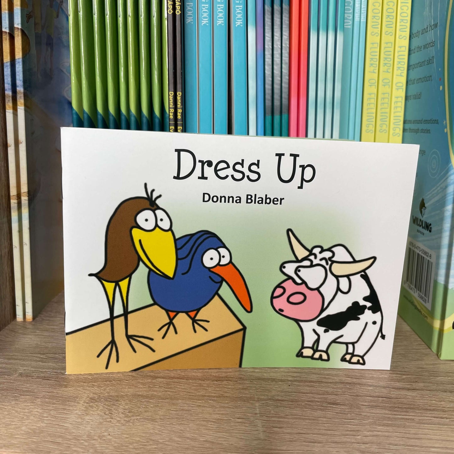 Dress Up - Children's softcover book.