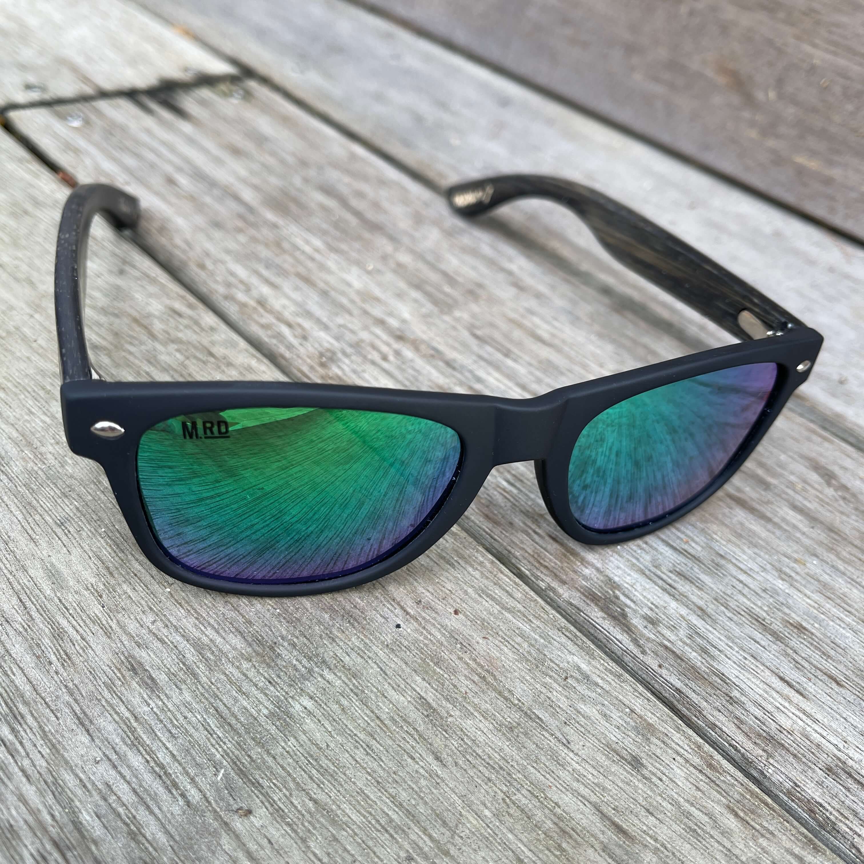 Dark reflective sunglasses hotsell