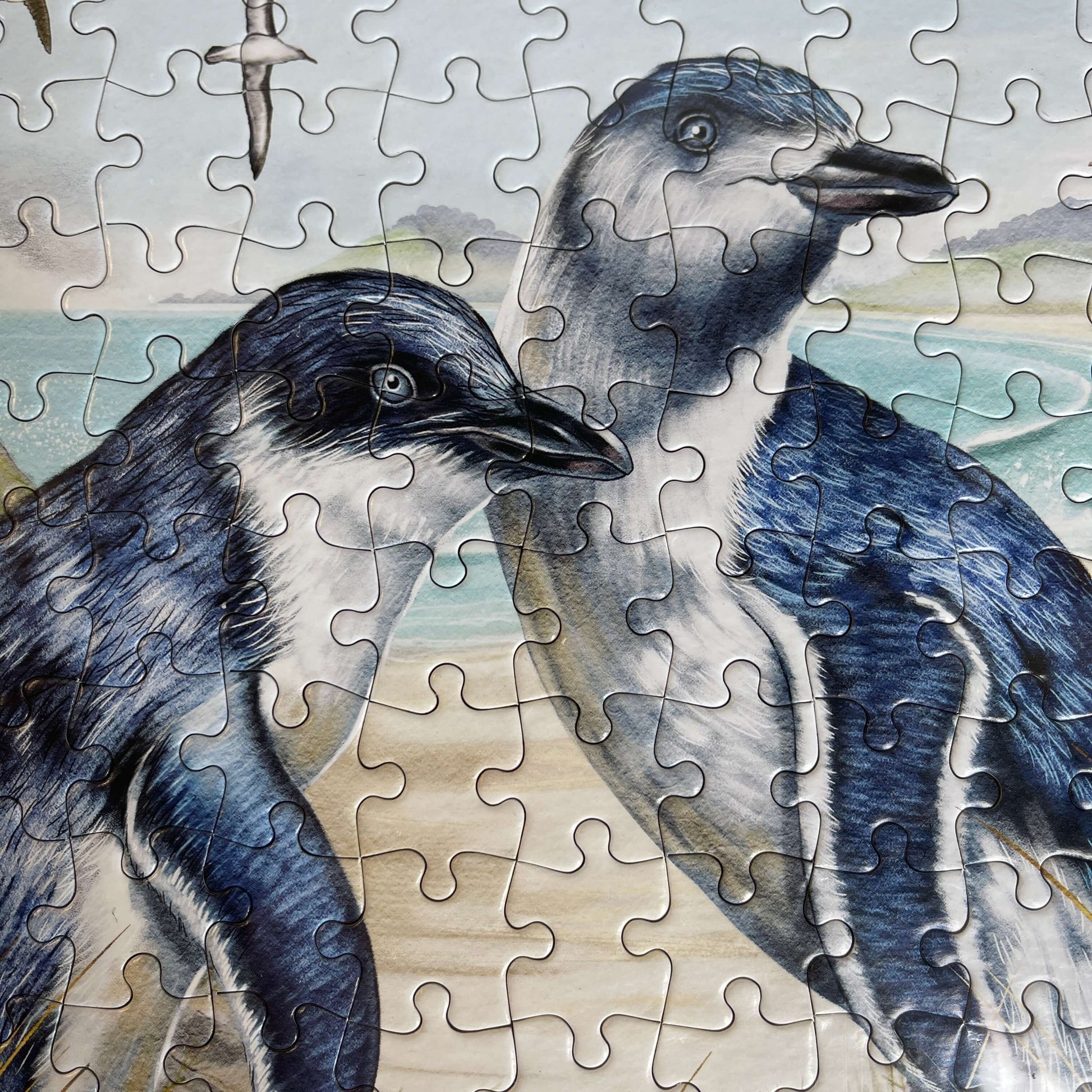 Blue Penguin jigsaw puzzle.