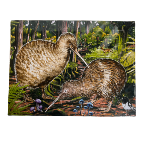 Kiwi bird jigsaw puzzle.